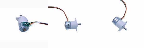 Permanent Magnet Type Geared Stepper Motor 2 Phase 4 Wires 15mm