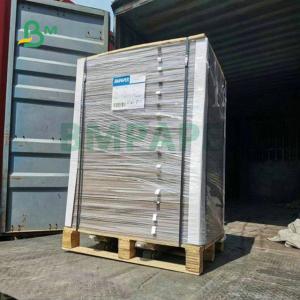 China 61 X 86cm Photo Album Pages 1.5mm 2mm 3mm 1 Side Black Book Binding Board With Back Grey For Gift Box wholesale