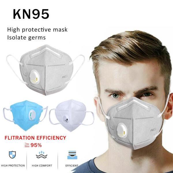 Pm 2.5 Anti Virus Non Woven Valved Kn95 Respirator Mask