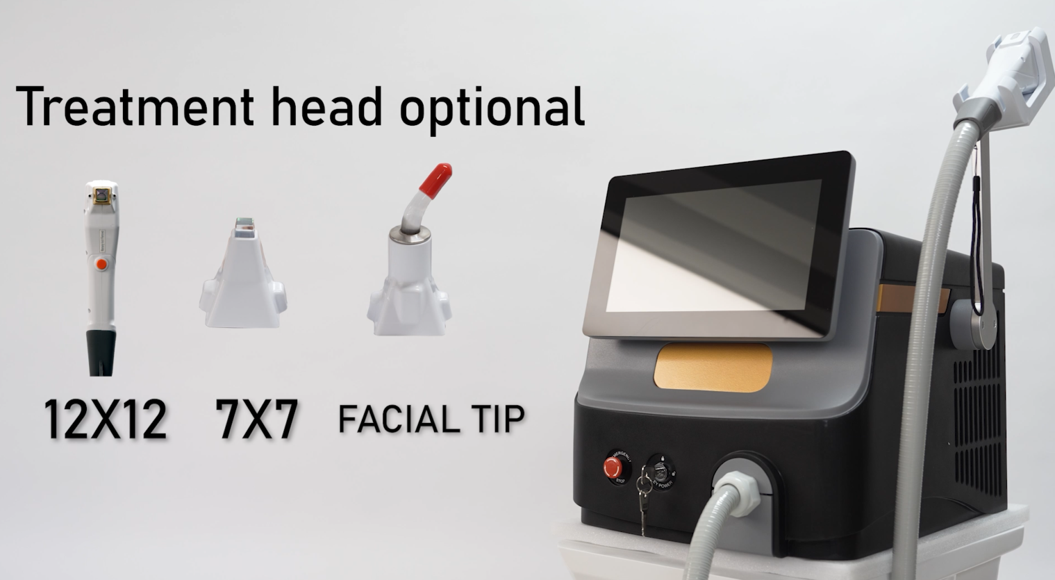 Lightweight Fiber Laser Hair Removal Machine Portable Permanent Hair Removal System