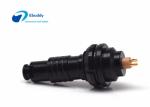 Black Color Plating Lemo Alternative Push Pull Circular Connectors 0K 4pin Plug