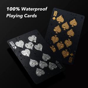 China PET Gold Foil Playing Cards Offset Print Custom Board Game Cards wholesale