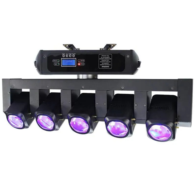 6PCS Stage Double Row Spider Effect Light for DJ Bar KTV Nightclub Disco 12 300W 80 95