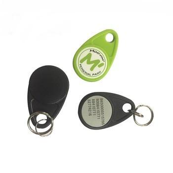 Quality Smart ABS 13.56 Mhz RFID Key Fob Balnk Or Laser Printing For Access Control for sale