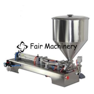 China EMC 40B/Min Salad Dressing Filling Machine , 0.4mpa Drinking Water Filling Machine wholesale
