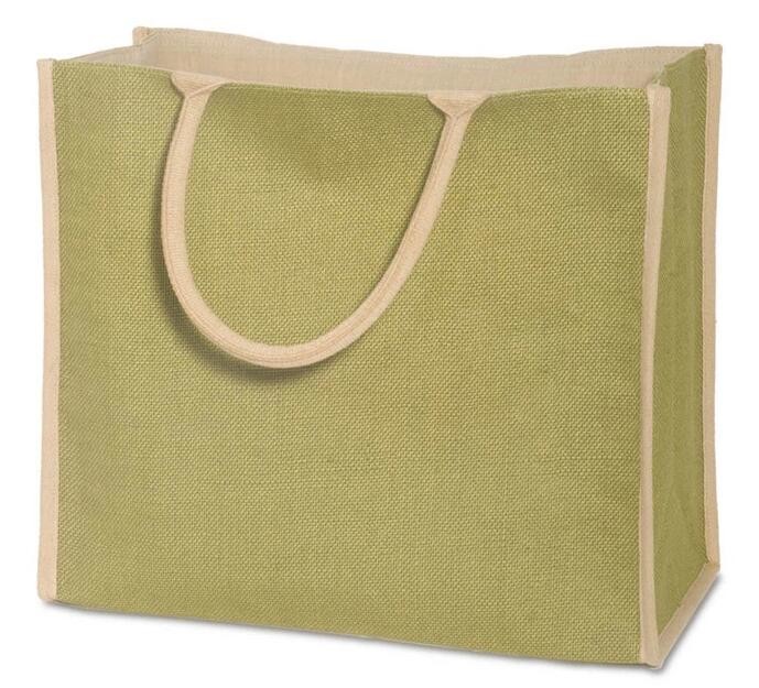 JUTE STORAGE BASKET WITH COTTON ROPE HANDLES,Burlap fabric jute toy storage basket for home storage organization bagease