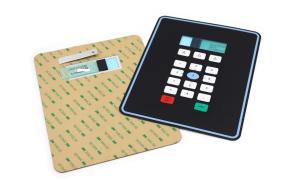 China Durable Membrane Switch Keypad with Al Foil ESD Shield Layer Insulation Resistance 100MΩ (LTMS0967) wholesale