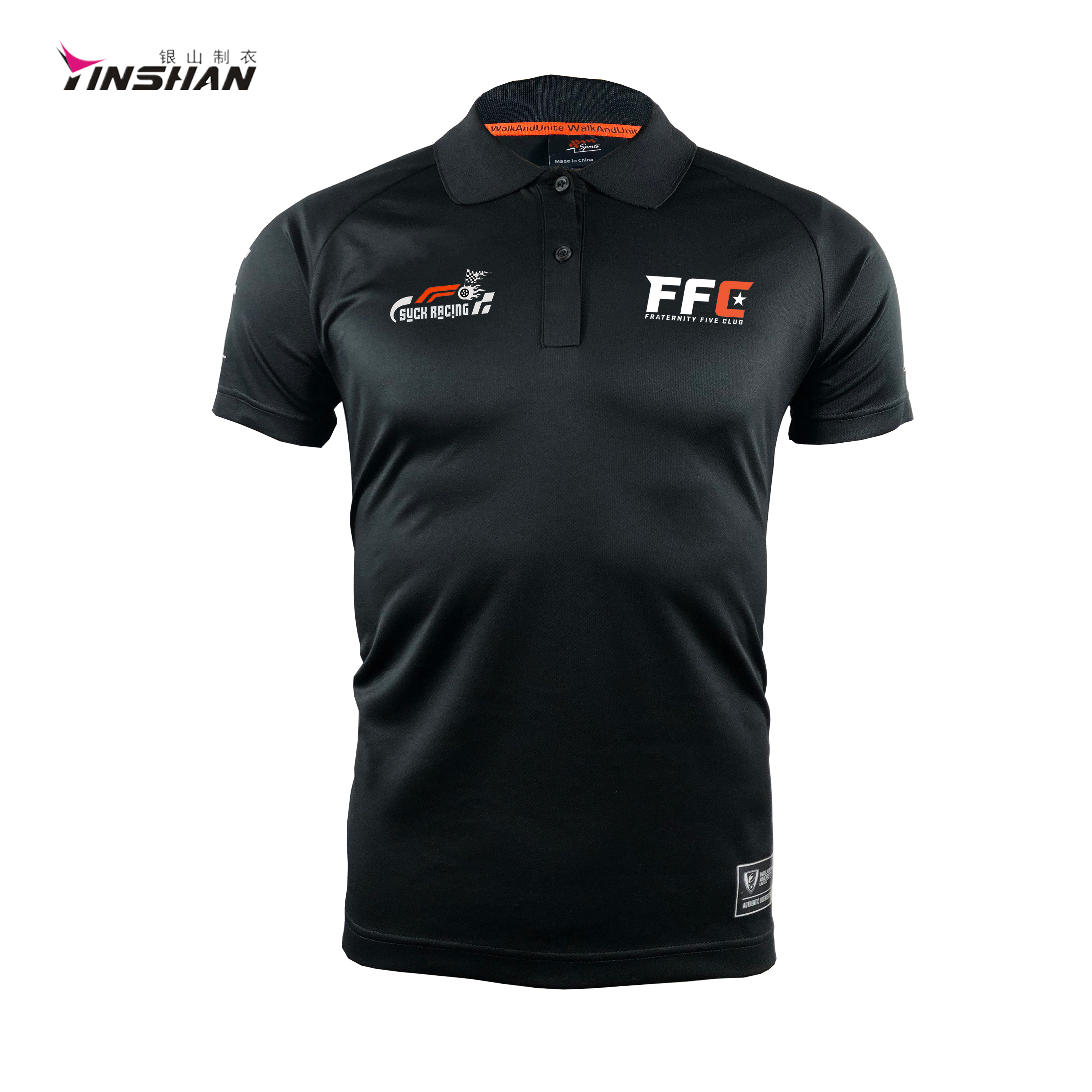 Motorcycle Racing Sportswear Shirts OEM Custom Embroidery Logo Polyester Breathable