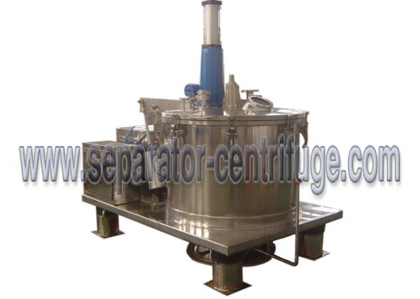 Quality Model PPSBD Scraper Discharge Automatic Basket Industrial Centrifuge Bottom Discharge for sale