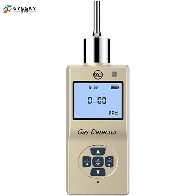 Pump-suction oxygen detector