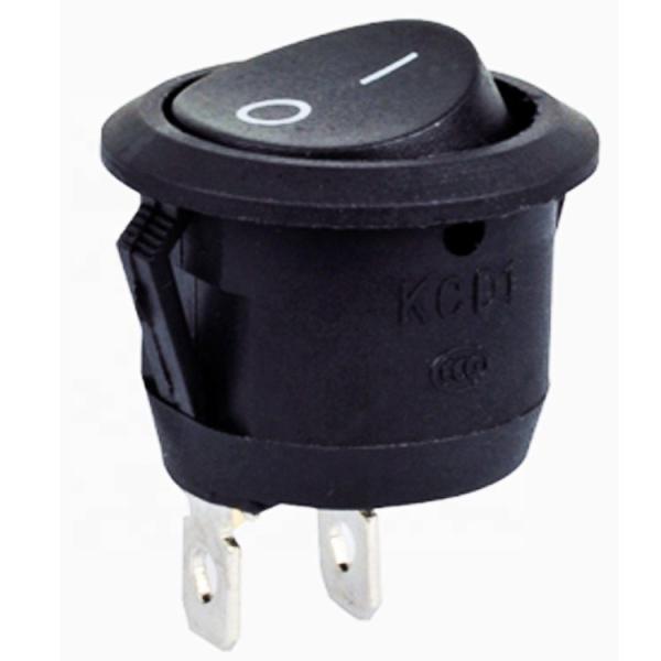 Quality 80N Round 2 Pin SPST On Off Toggle Rocker Switch for sale