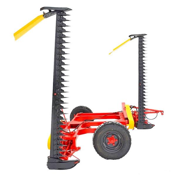 Quality 2024 Hot Sale New 4.2m Double Blade Reciprocating Lawn Mower for Tractor Featuring Core Components Gearbox and Bearing for sale