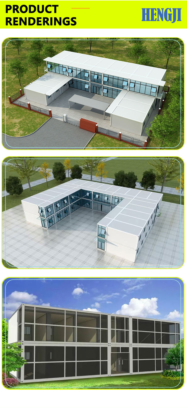 Quick Assembly and Budget-friendly MGO Board Container House with Easy Installation