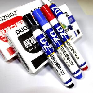Double End Whiteboard Marker Pen with Round Toe Brush Tip and 0.5/1.5mm Writing Width