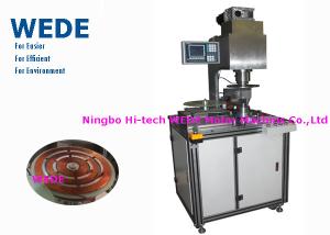 China 32 Digit RISC Copper Coil Making Machine , Blue Screen Heater Coil Winding Machine on sale