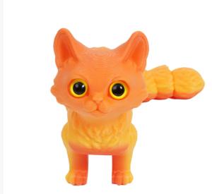 China Non-toxic Multiple Size 3D-printed Kitten For Event Promotions wholesale