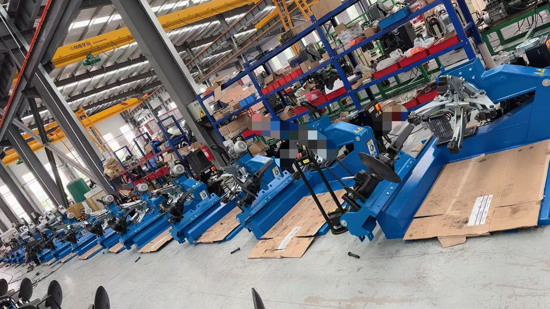 Workshop All In One Truck Tyre Changer With Adjustable Control Handle