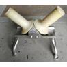 Buy cheap One Way Wire Pulling Rollers / V Shaped Cable Pulling Rollers 10kN Rated Load from wholesalers