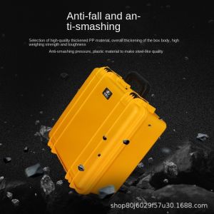 Customizable IP67 Waterproof PP Foam Toolbox Case EM-3535L