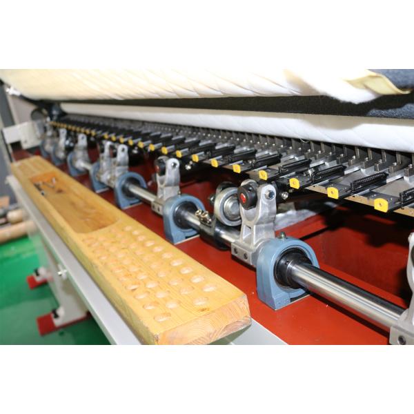 CNC Bedding Industrial Quilting Machine Digital Control With 2 Needle Bars