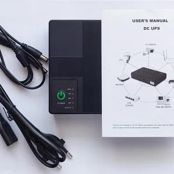 Quality Battery For Wifi Mini UPS 10400mah 8800mah Router Ups Para Router Y Modems for sale