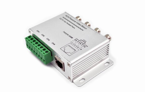 Quality 4Channel/Port/Way Passive UTP Video Balun, UTP Video Transmitter, UTP Video Transceiver for sale