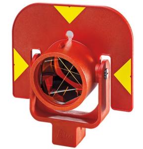 GPR111 Leica type Single Prism with holder and target for Leica Total Station with red color