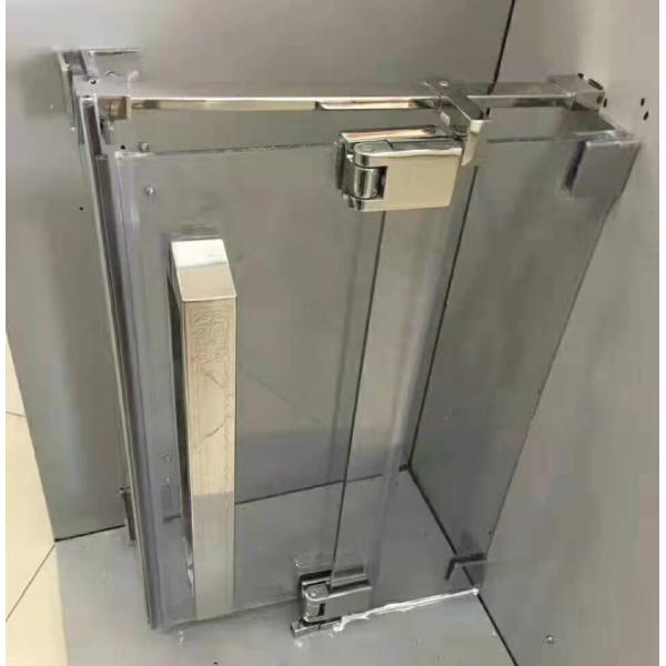 Corrosion Resistance Frameless Shower Hinges Easy Installation Indoor