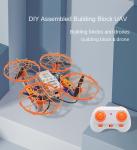 Dual Shape Drone with 360 Degree Flip Function Building Block Assembly