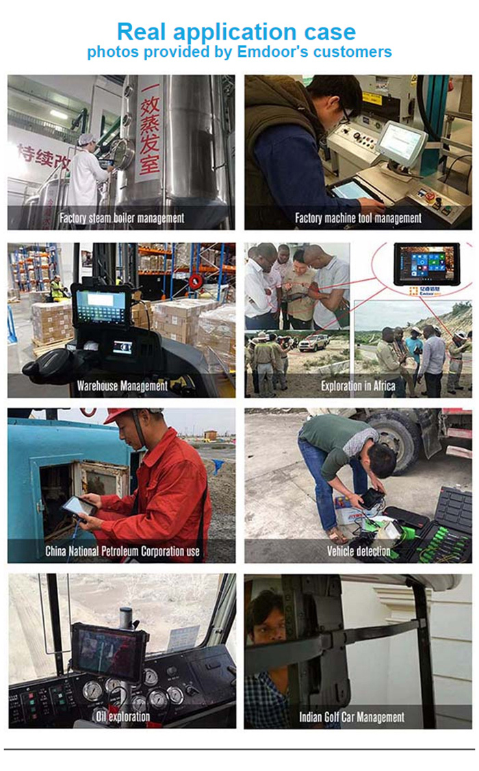 WiFi/GPRS/3G Communication 6-inch Win10 Rugged Handheld Terminal with 2D Barcode Scanner