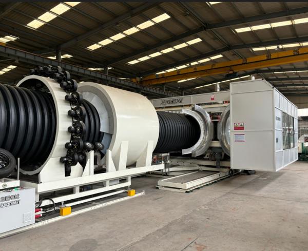 Quality OD2000 Double Layer Plastic Corrugated Pipe Manufacturing Process Making Machine for sale