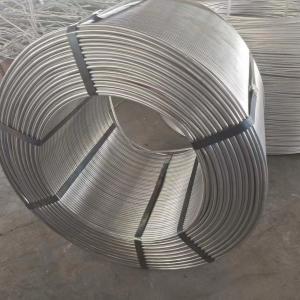 China Steel Making 13mm Cored Wire Alloy CaFe Calcium Silicon Cored Wire wholesale