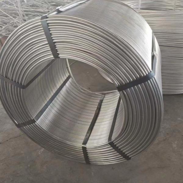 Quality Steel Making 13mm Cored Wire Alloy CaFe Calcium Silicon Cored Wire for sale