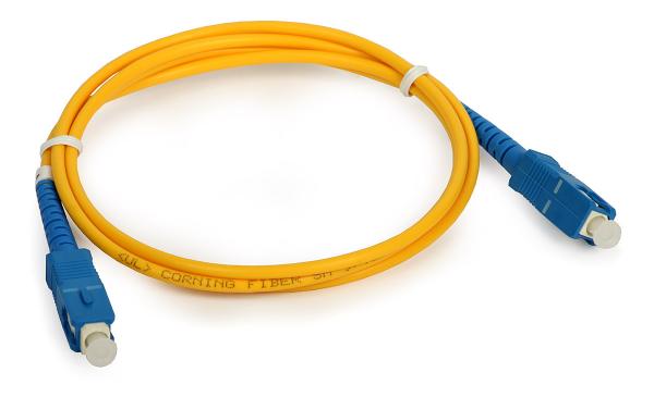 Data processing networks SC Simplex Fiber Optic Patch Cord with Single Mode