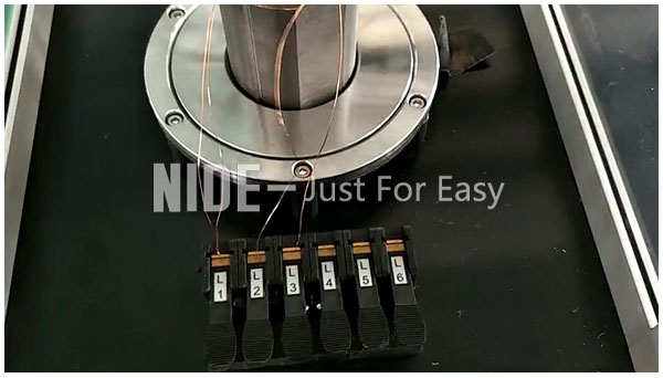 automated stator testing machine