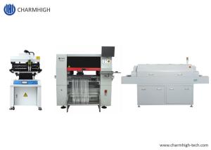 China PCB Assembly Line 3250 Solder Paste Printer , CHMT Pick And Place Machine , 830 Reflow Oven wholesale