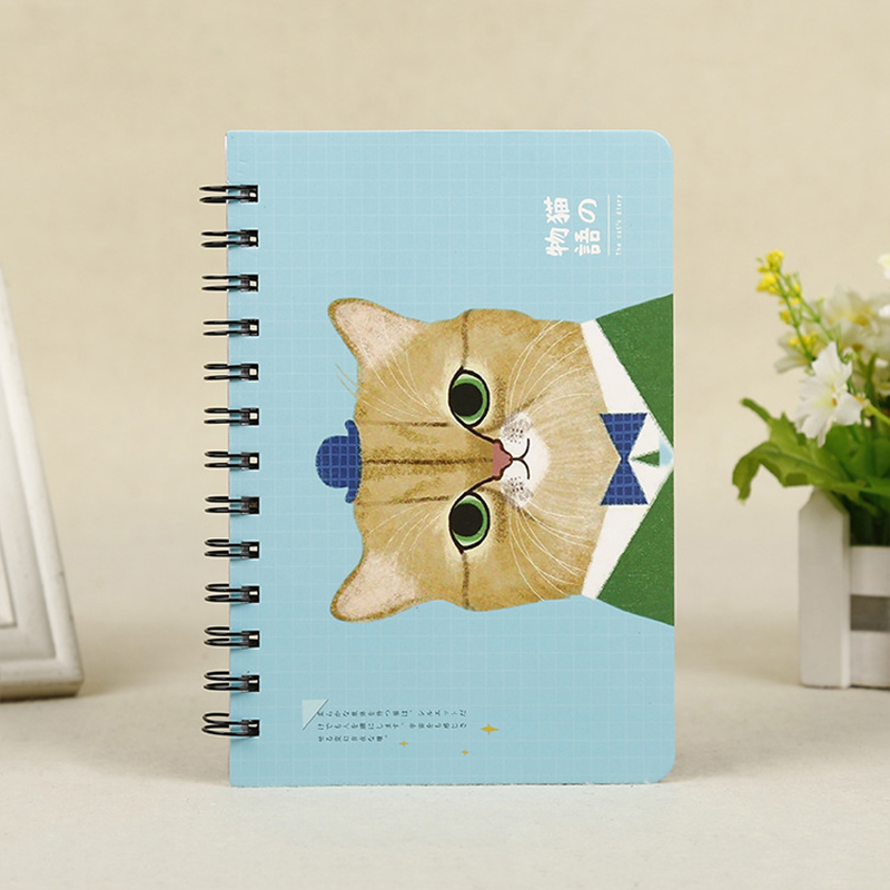 58 Sheets Spiral Bound Wide Ruled Notebook , thick paper spiral notebook