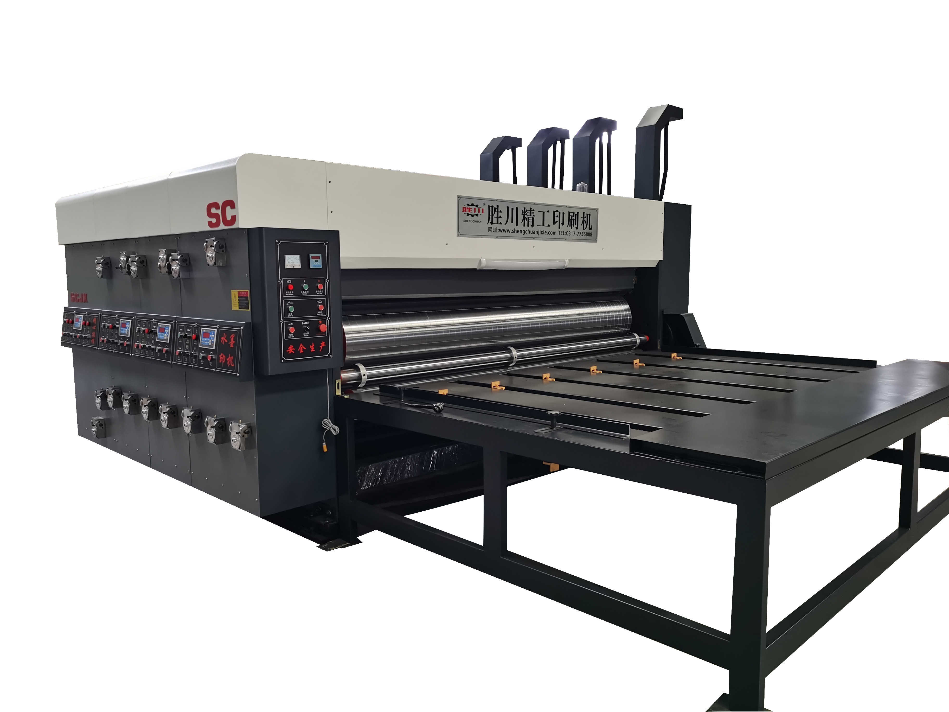 One Color Fully Automatic Corrugated Box Machine Slotter