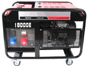 China Double Cylinders 12kw 15kva Portable Gasoline Generators Air Cooled 380V wholesale