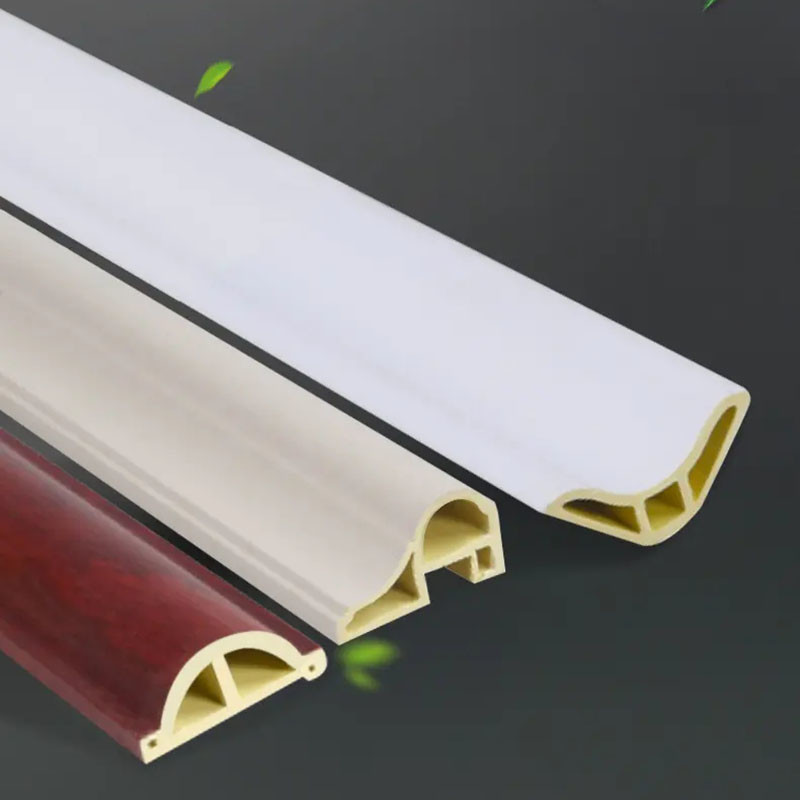 WPC Rectangular Weatherproof Composite Skirting Anti Scratch