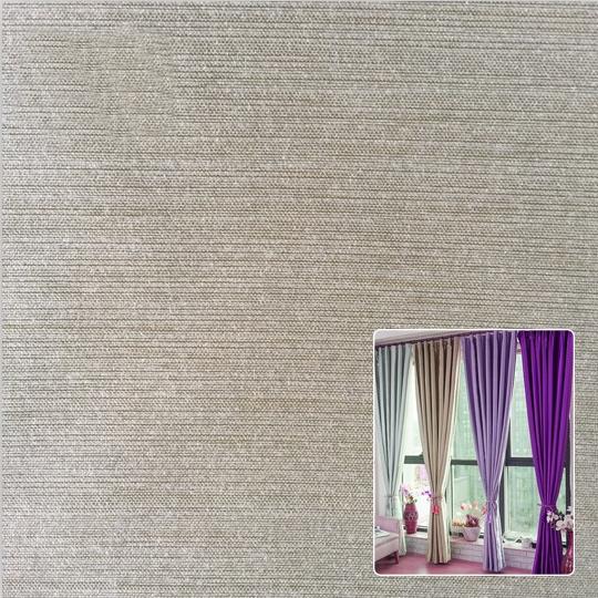 Quality Double Weft Dupioni Fabric for window curtain fabric for sale