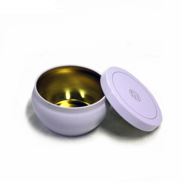 Quality Empty Slip Slide Round Candle Tin Containers for sale