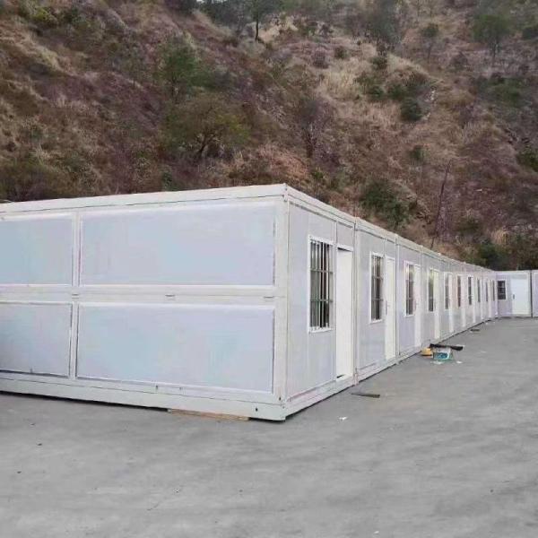 Homes Portable Office Building White or Customized Color Prefab Foldable Container Home