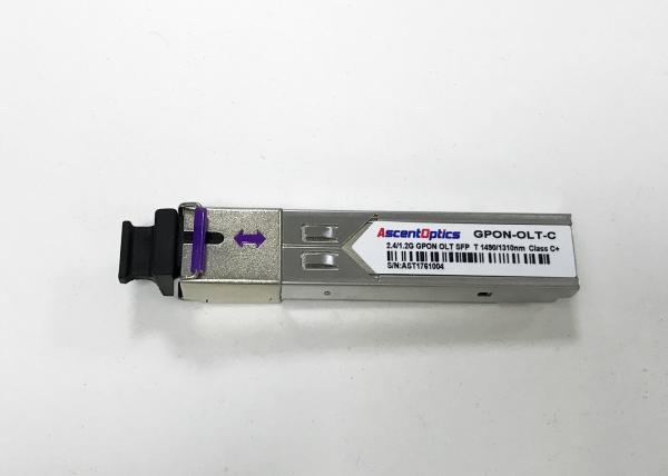Quality GPON OLT Optical Transceiver SFP Module Class C+  2.5G / 1.25G GPON-OLT-C for sale