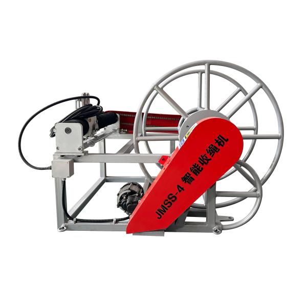 Electric Wire Rope Rewinding Machine JMSS-4 1.5KW for 7-20mm Cables