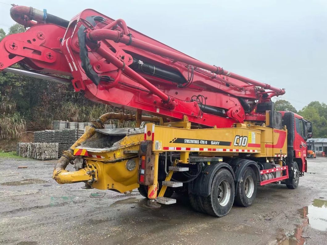 Used Concrete Boom Pump 2021 Year 47m Concrete Pump Truck