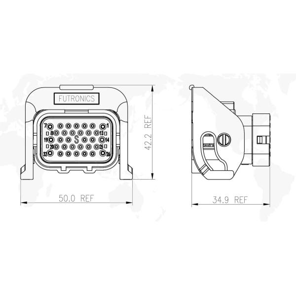 RS485 Transmission Cable Connector