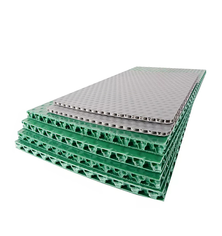 Purple 11mm PP Honeycomb Panel Polypropylene Honeycomb Sheet