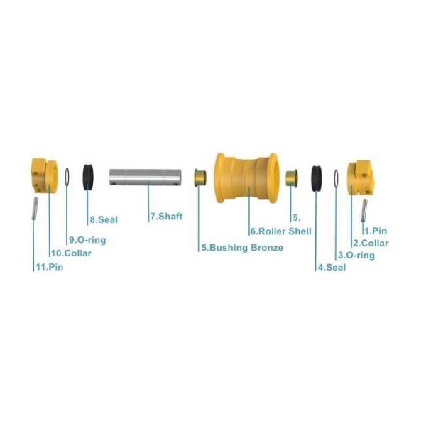 Excavator PC200 Track Roller Bottom Roller Lower Roller High-Grade