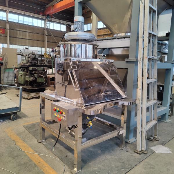 Stainless Steel 304 Dust Free Bulk Bag Dump Station For Food Agricultural Industry